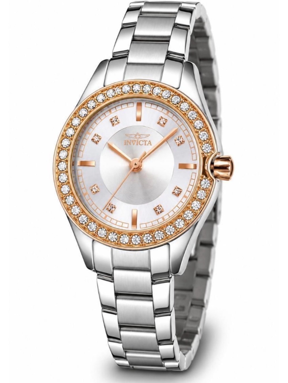 Invicta Angel Two Tone Crystal Watch